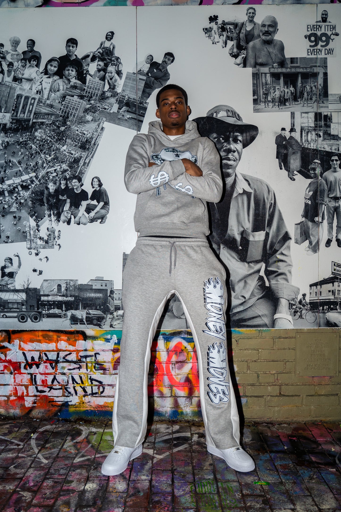 Lowlife MoneyMoves Sweatsuit Gray